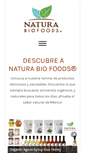 Mobile Screenshot of naturabiofoods.com